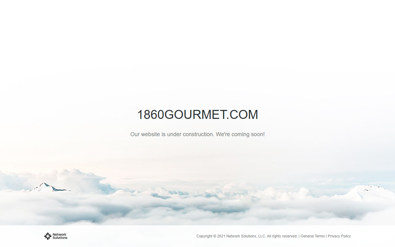 1860gourmet.com screenshot