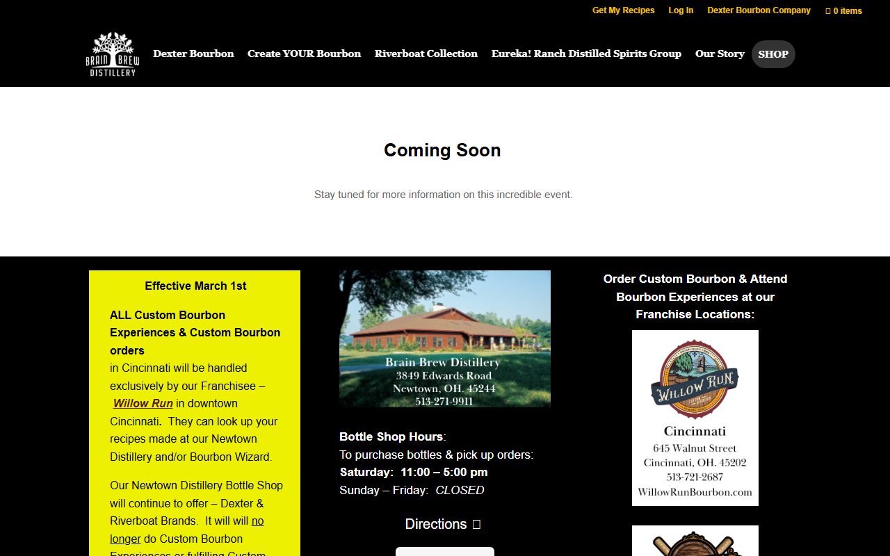 1862cocktail.com screenshot