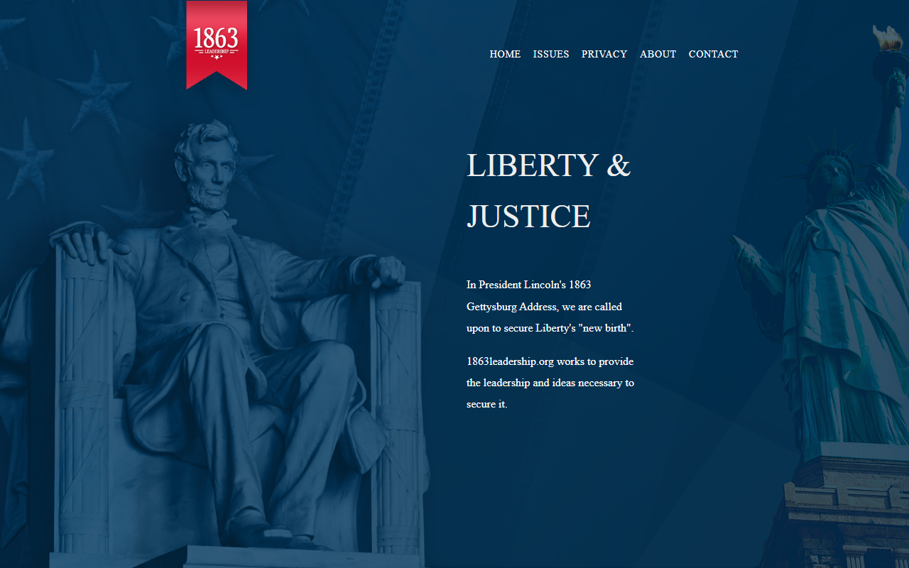 1863leadership.com screenshot