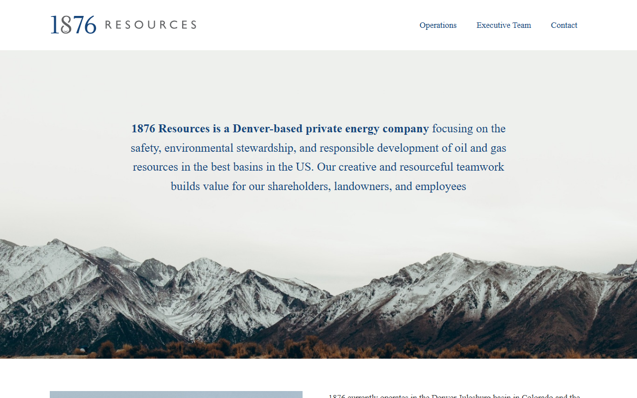 1876resources.com screenshot