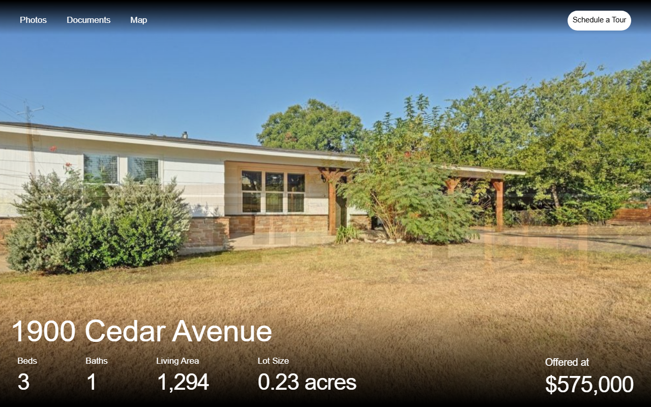 1900cedarave.com screenshot