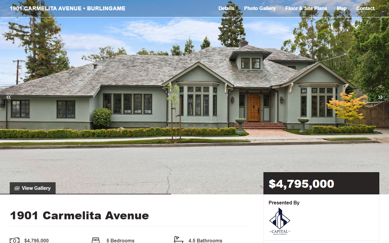 1901carmelita.com screenshot