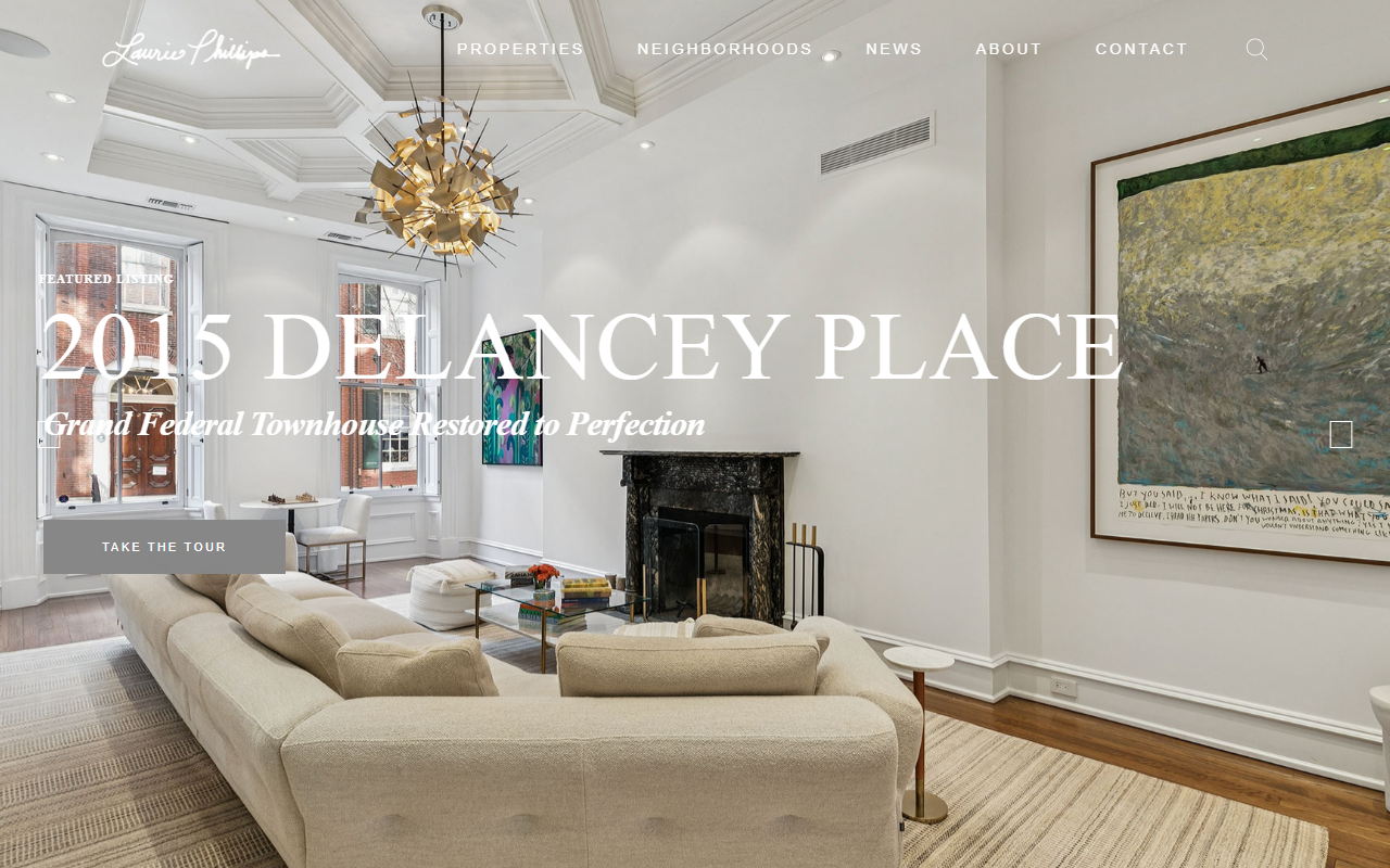 1901delancey.com screenshot