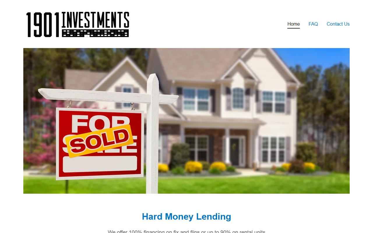1901investments.com screenshot