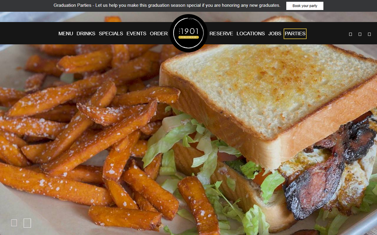 1901publichouse.com screenshot