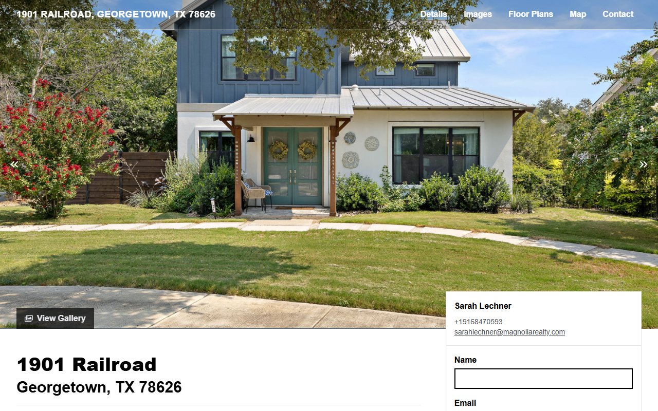1901railroad.com screenshot