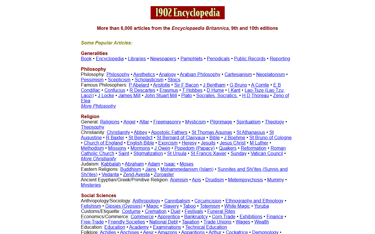 1902encyclopedia.com screenshot
