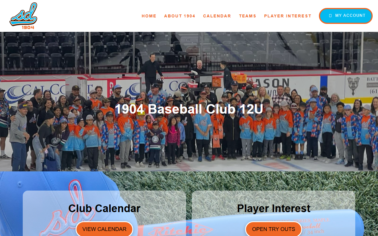 1904baseballclub.com screenshot