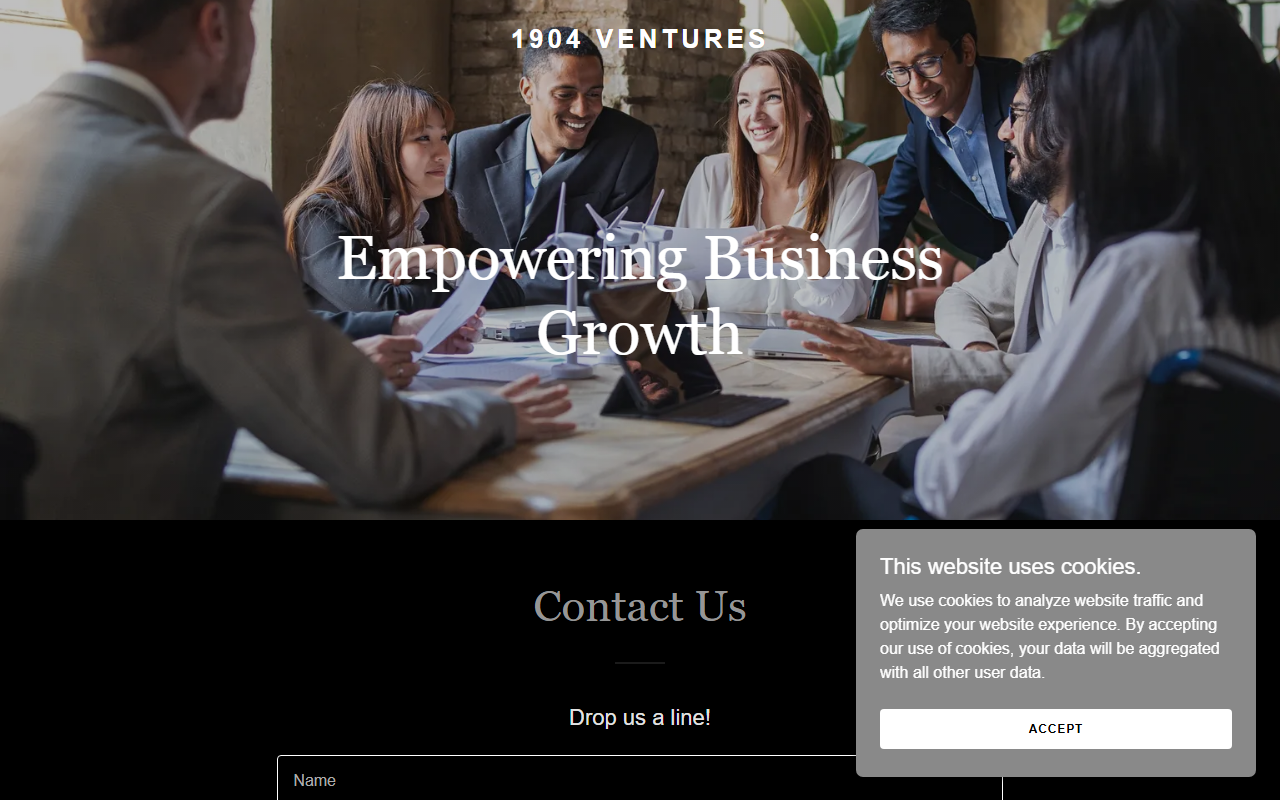 1904ventures.com screenshot