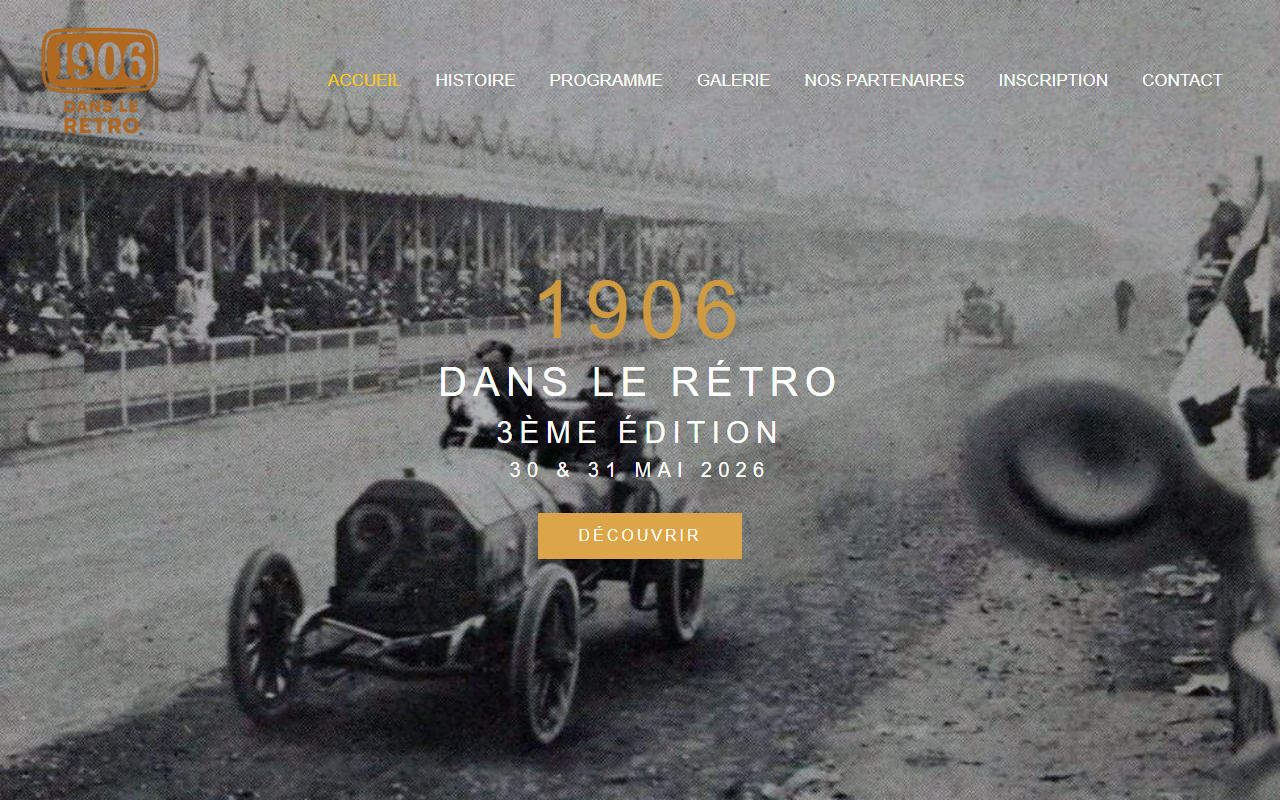 1906dansleretro.com screenshot