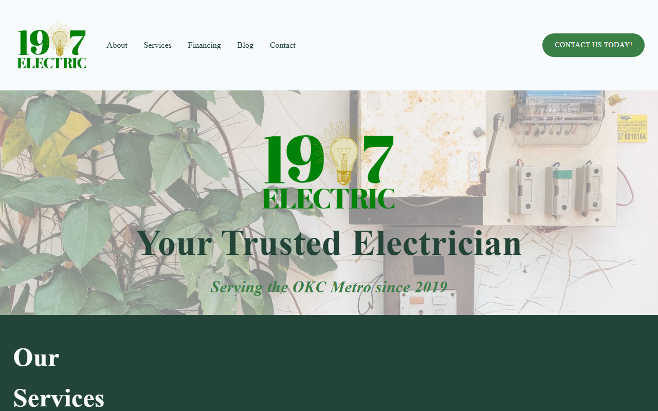 1907electric.com screenshot