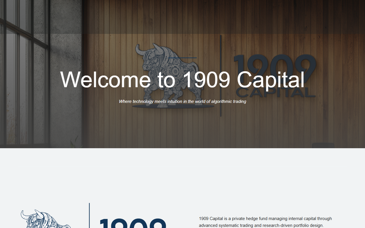 1909capital.com screenshot
