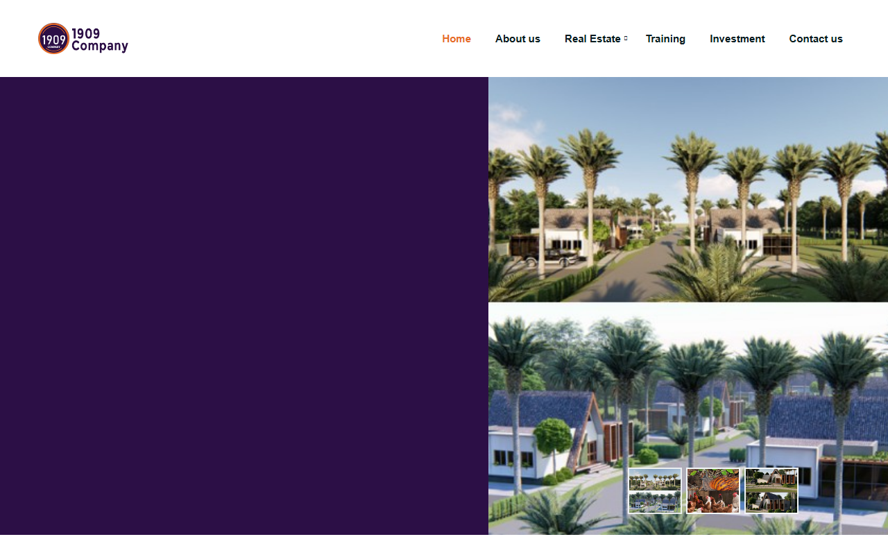 1909company.com screenshot