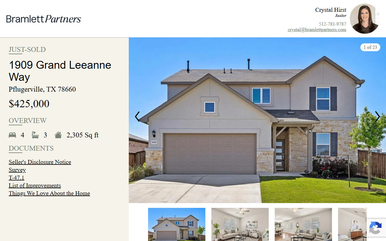 1909grandleeanne.com screenshot