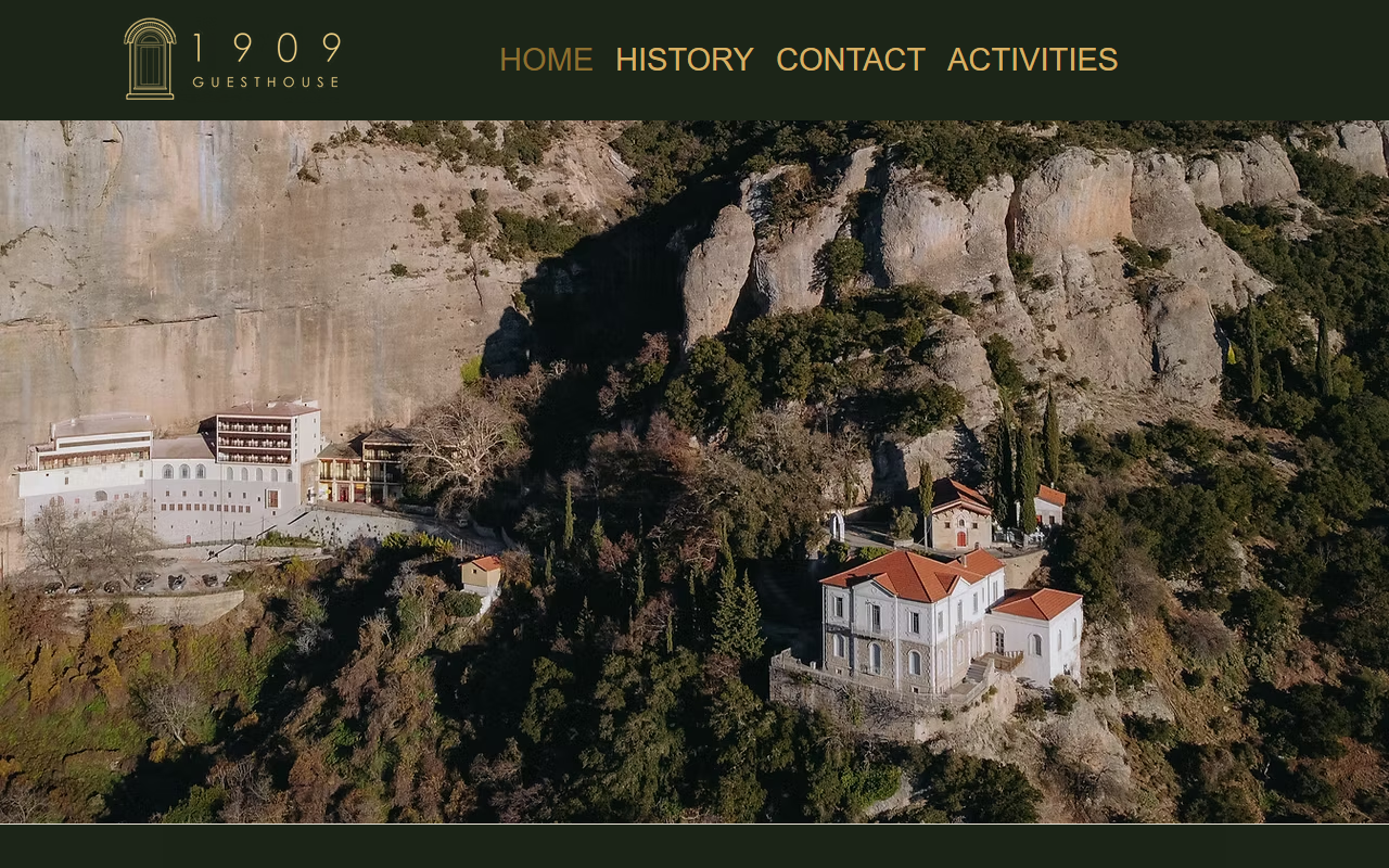 1909guesthouse.com screenshot