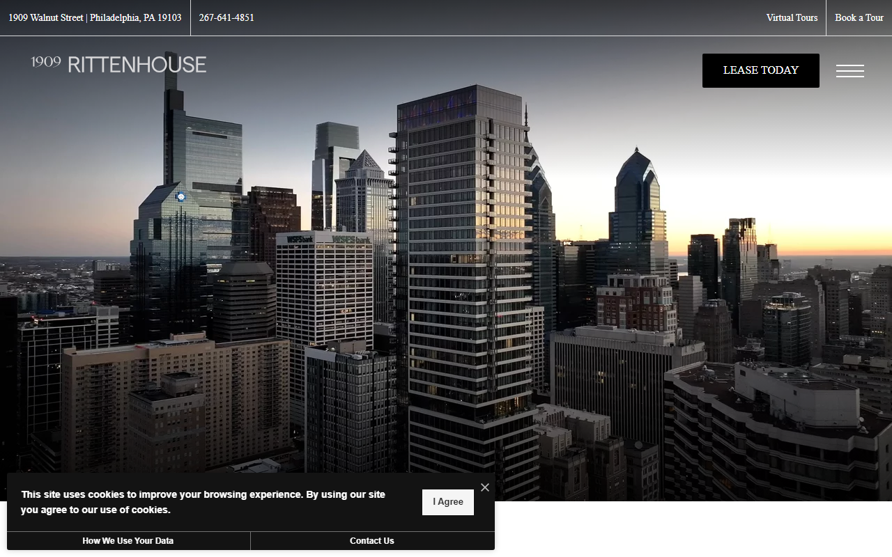 1909rittenhouse.com screenshot