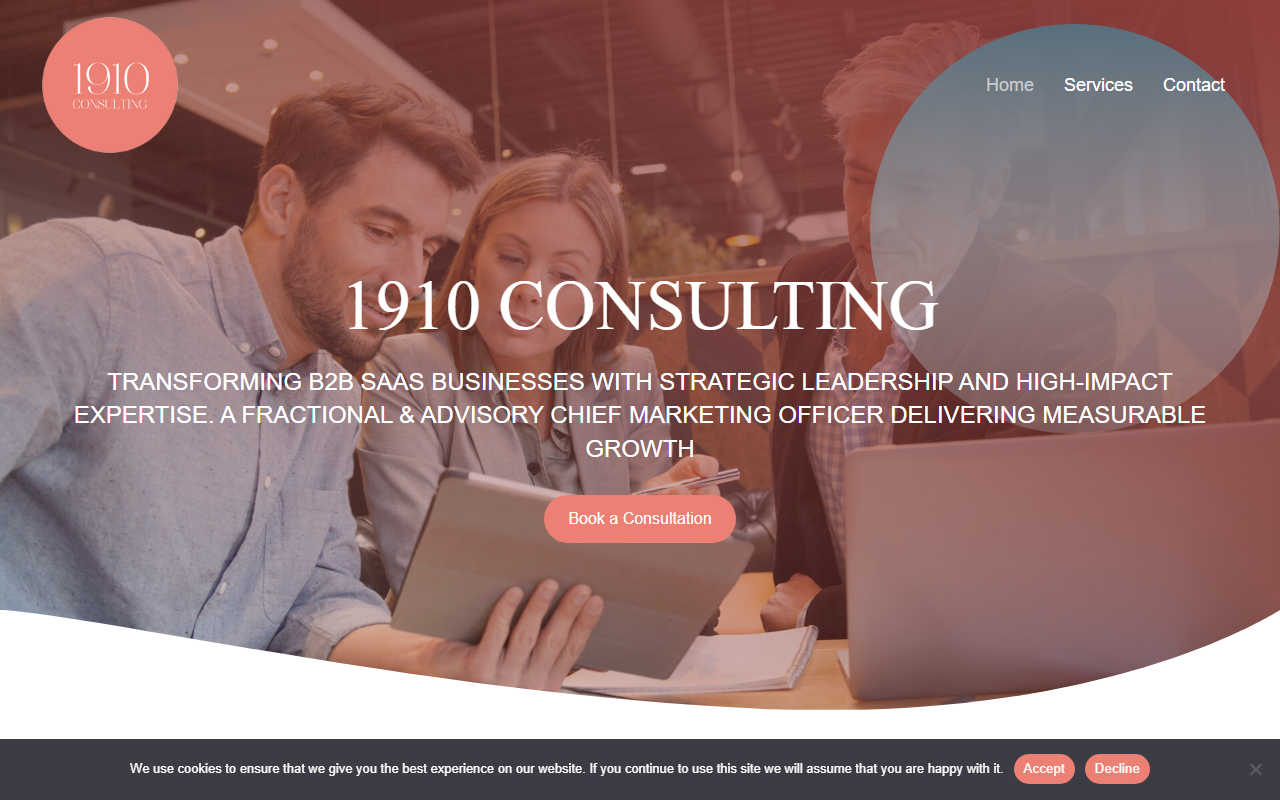 1910consulting.com screenshot