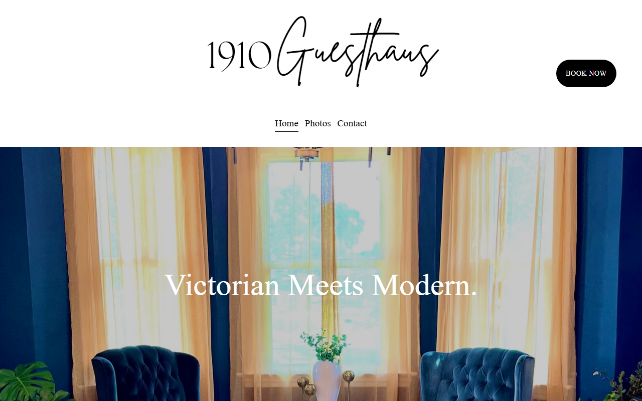 1910guesthaus.com screenshot