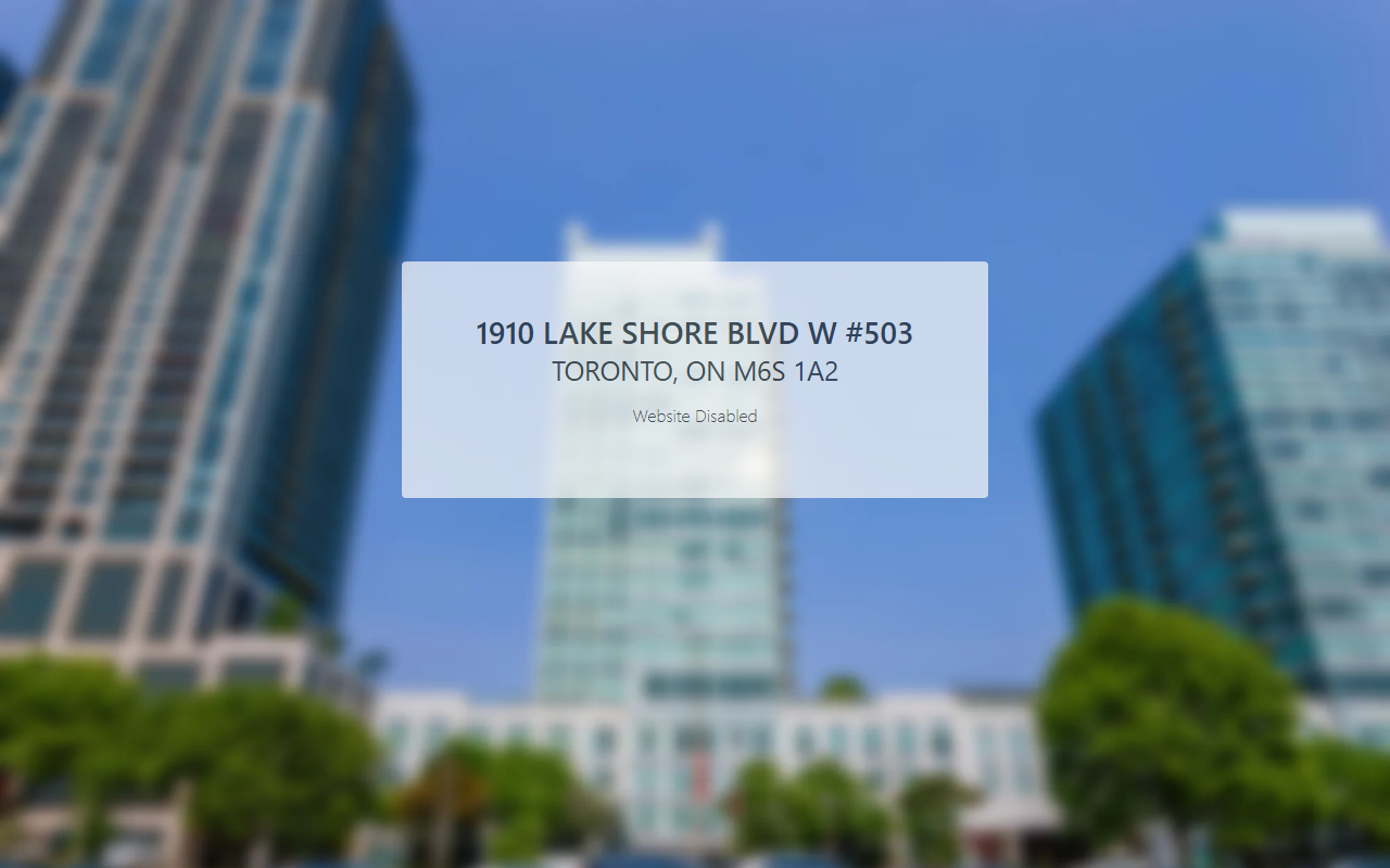1910lakeshore503.com screenshot