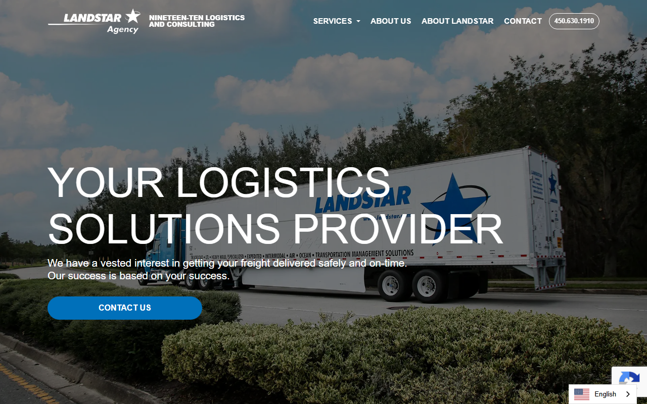1910logistics.com screenshot