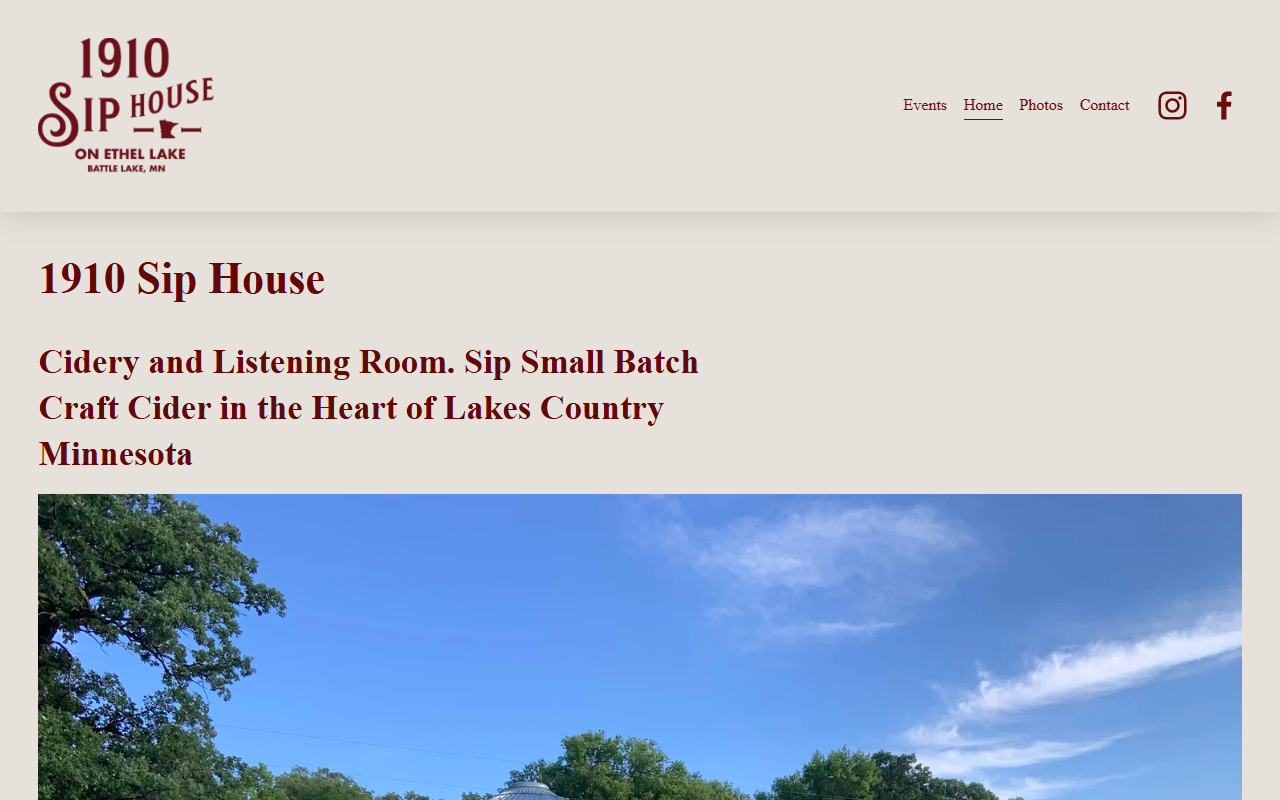 1910siphouse.com screenshot