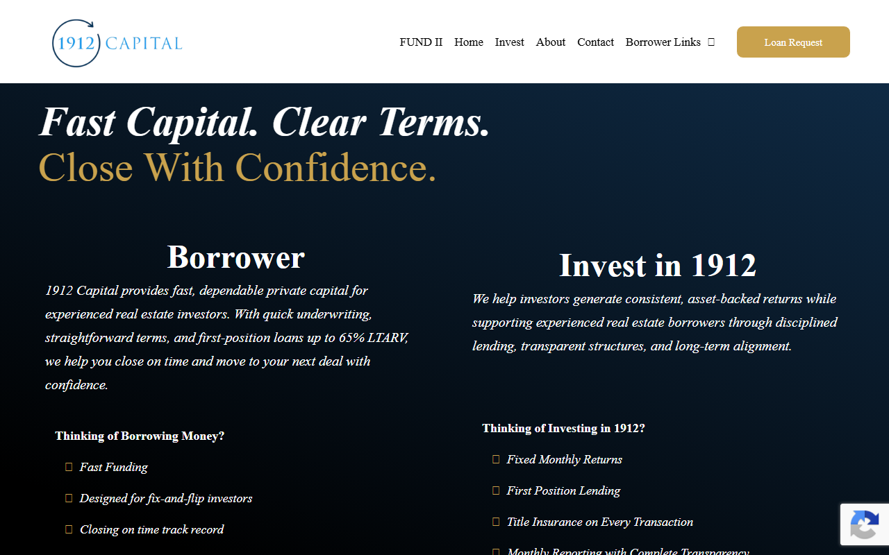 1912capital.com screenshot