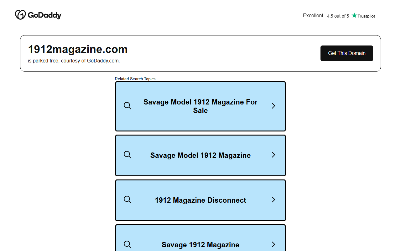1912magazine.com screenshot
