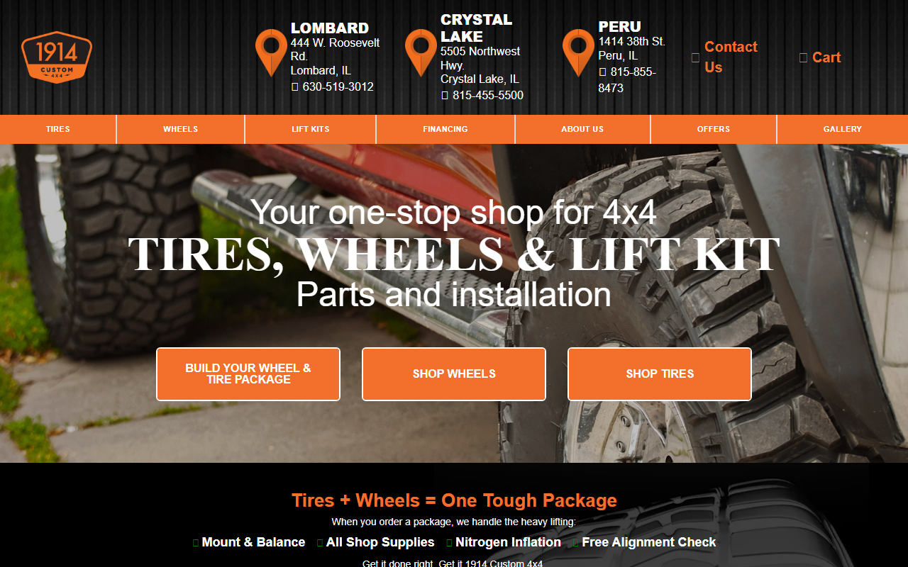 1914custom4x4.com screenshot