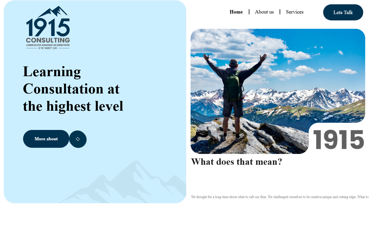 1915consulting.com screenshot