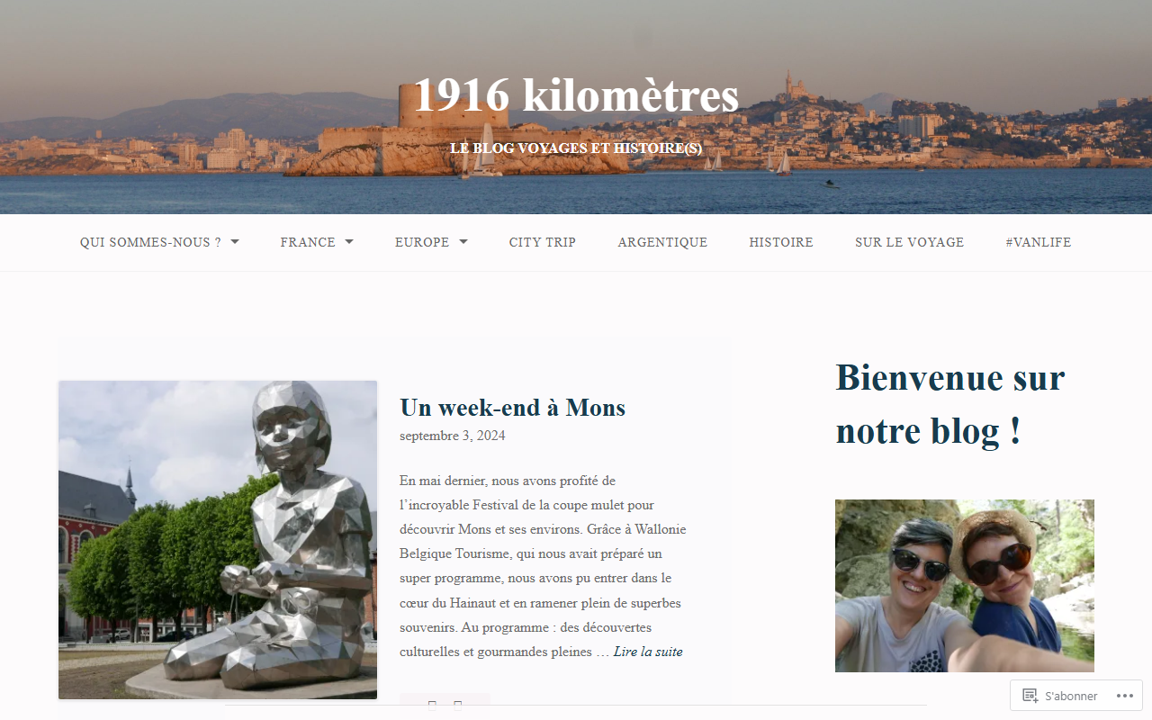 1916kilometres.com screenshot