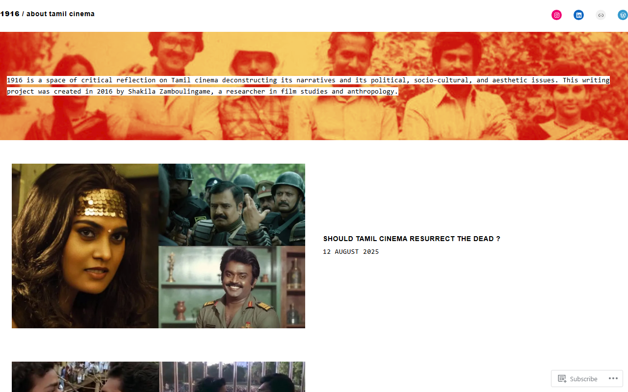 1916tamilcinema.com screenshot
