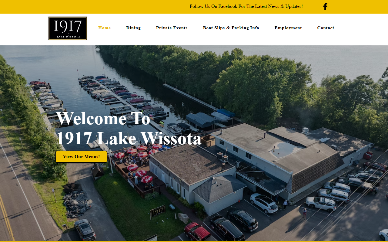 1917lakewissota.com screenshot