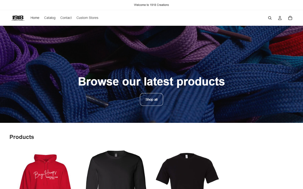 1918creations.com screenshot