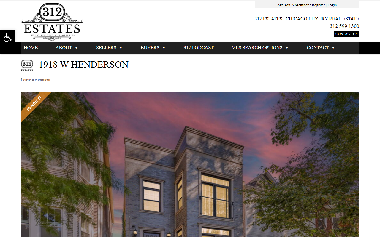 1918henderson.com screenshot