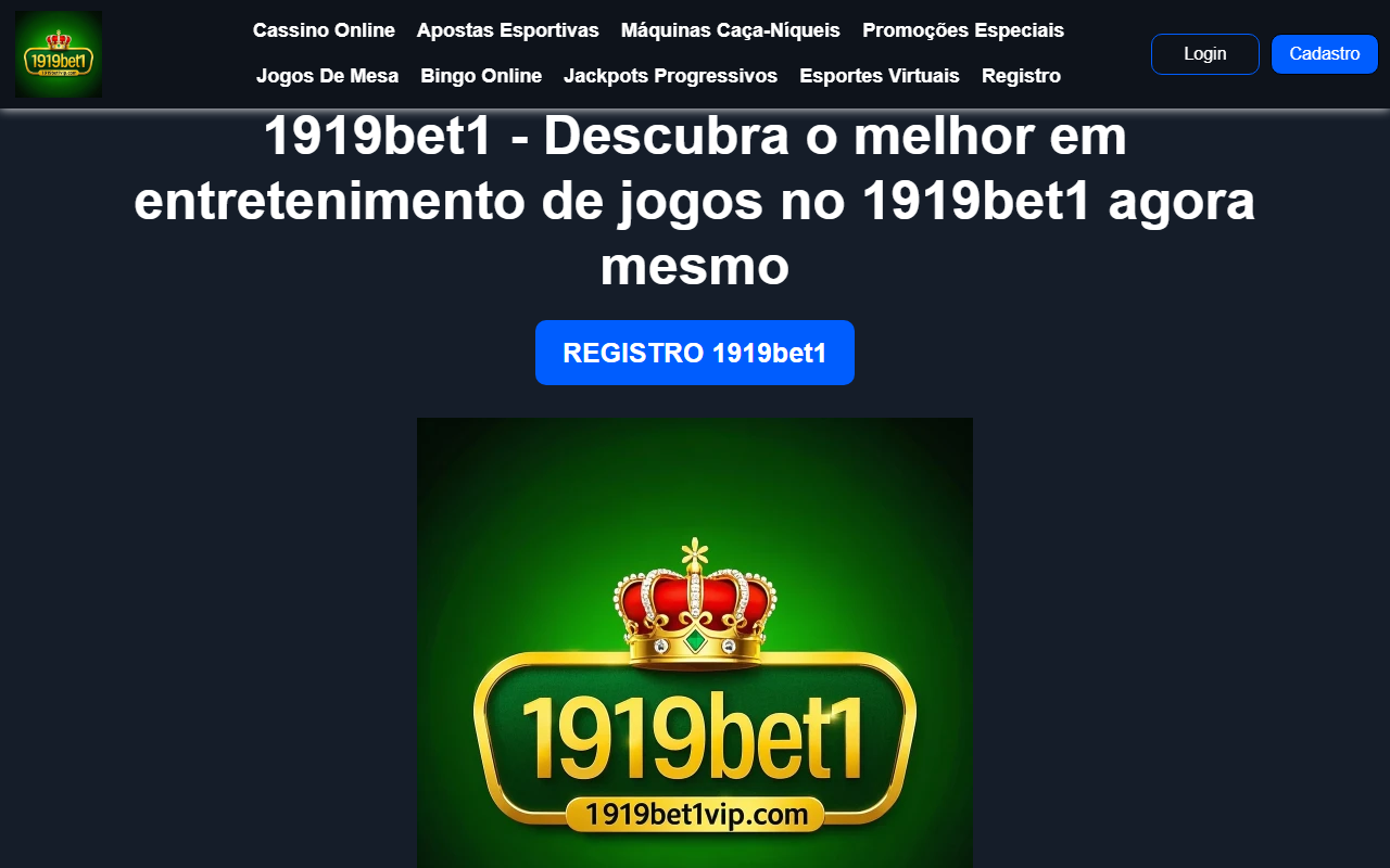 1919bet1vip.com screenshot