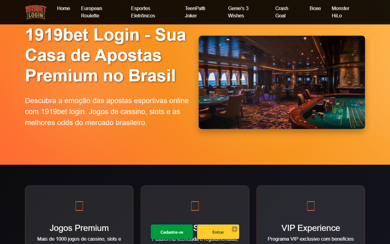 1919betlogin1.com screenshot