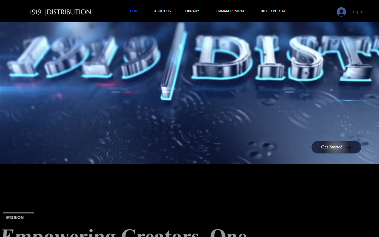 1919distribution.com screenshot