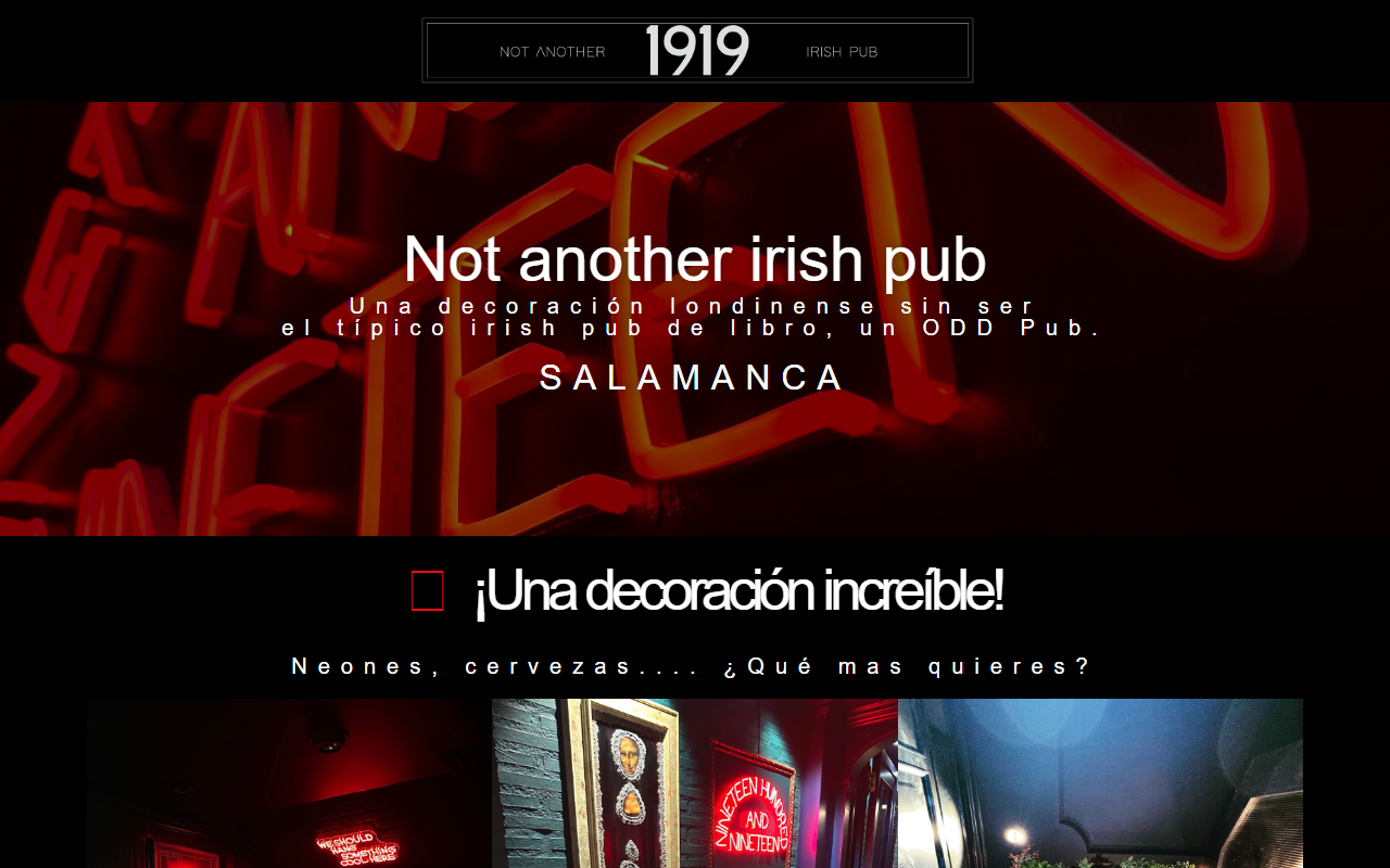 1919salamanca.com screenshot