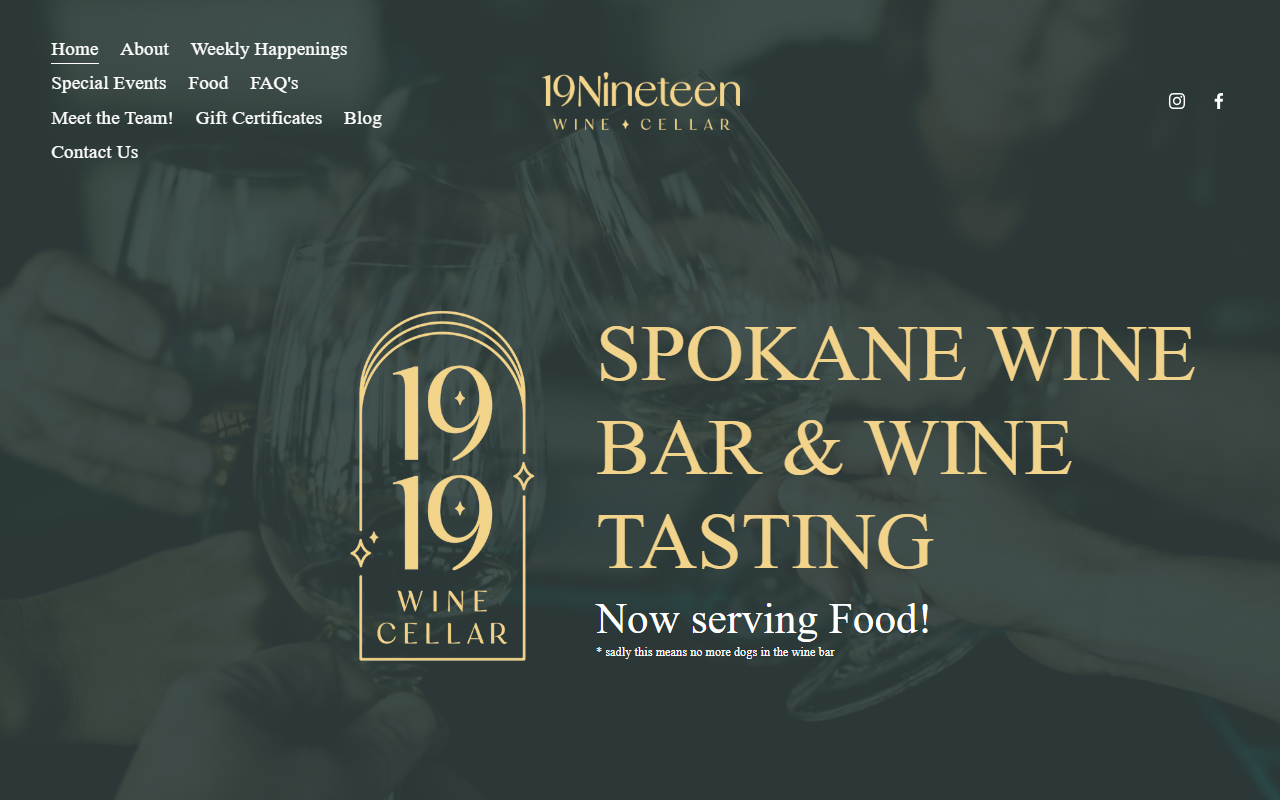 1919winecellar.com screenshot
