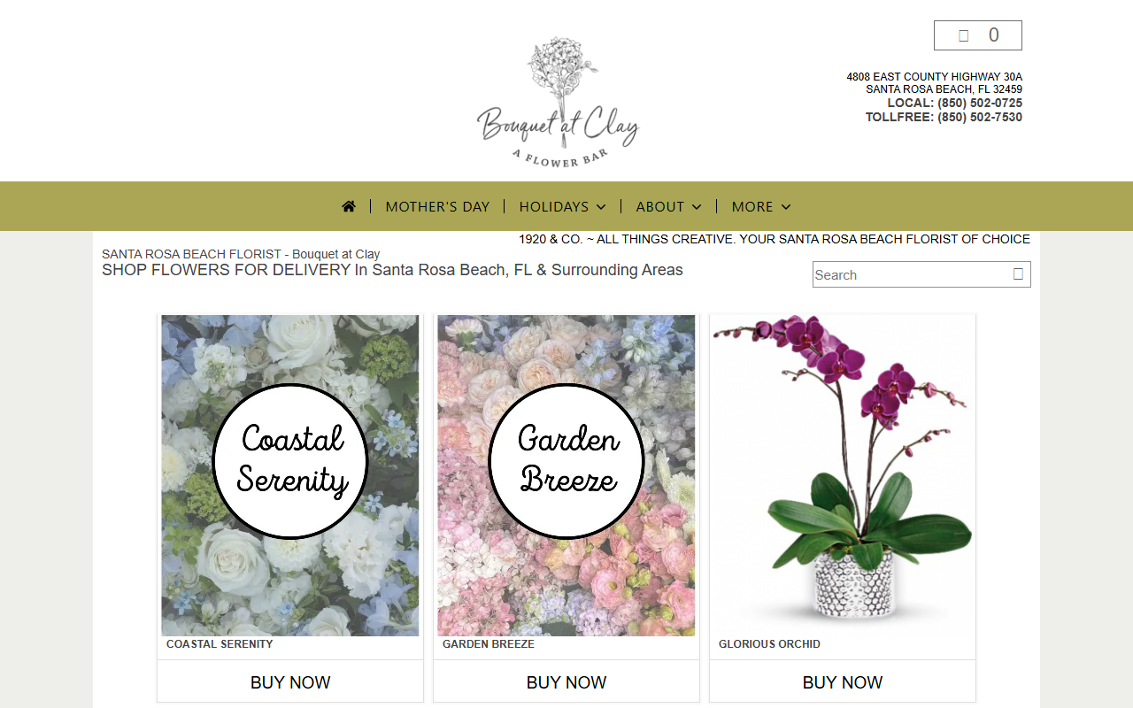 1920flowers.com screenshot