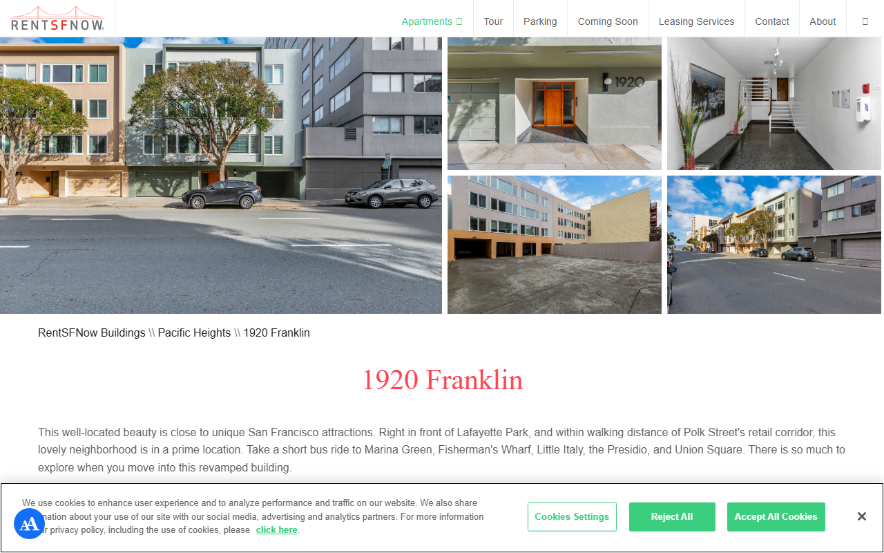1920franklin.com screenshot