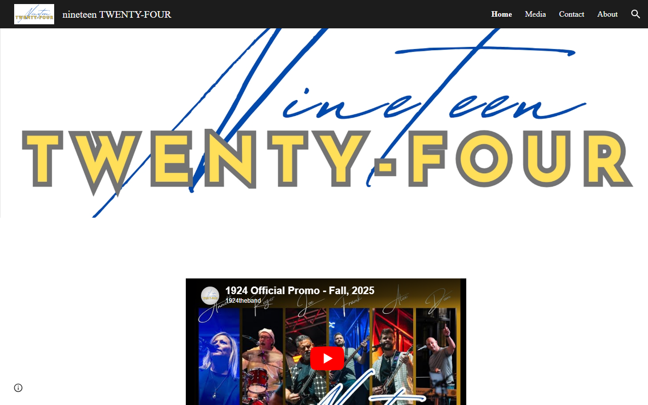 1924theband.com screenshot