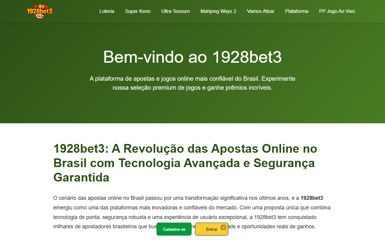 1928bet3bet.com screenshot
