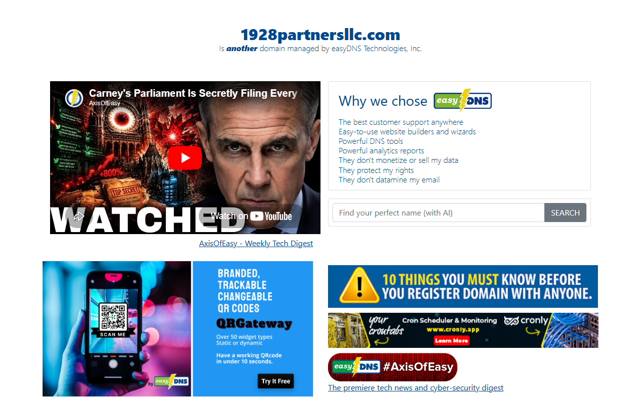 1928partnersllc.com screenshot