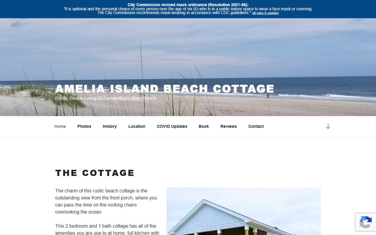 1930beachcottage.com screenshot