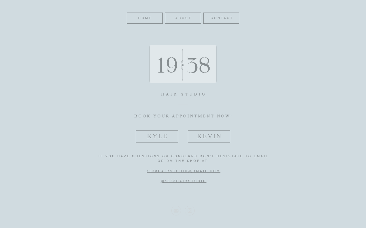 1938hairstudio.com screenshot
