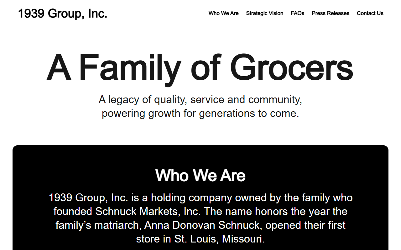 1939groupinc.com screenshot