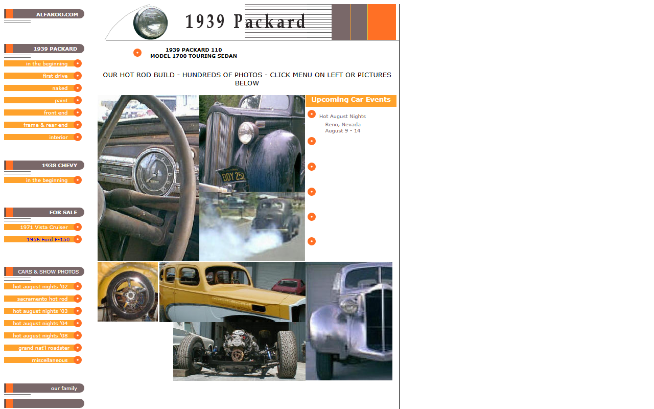 1939packard.com screenshot