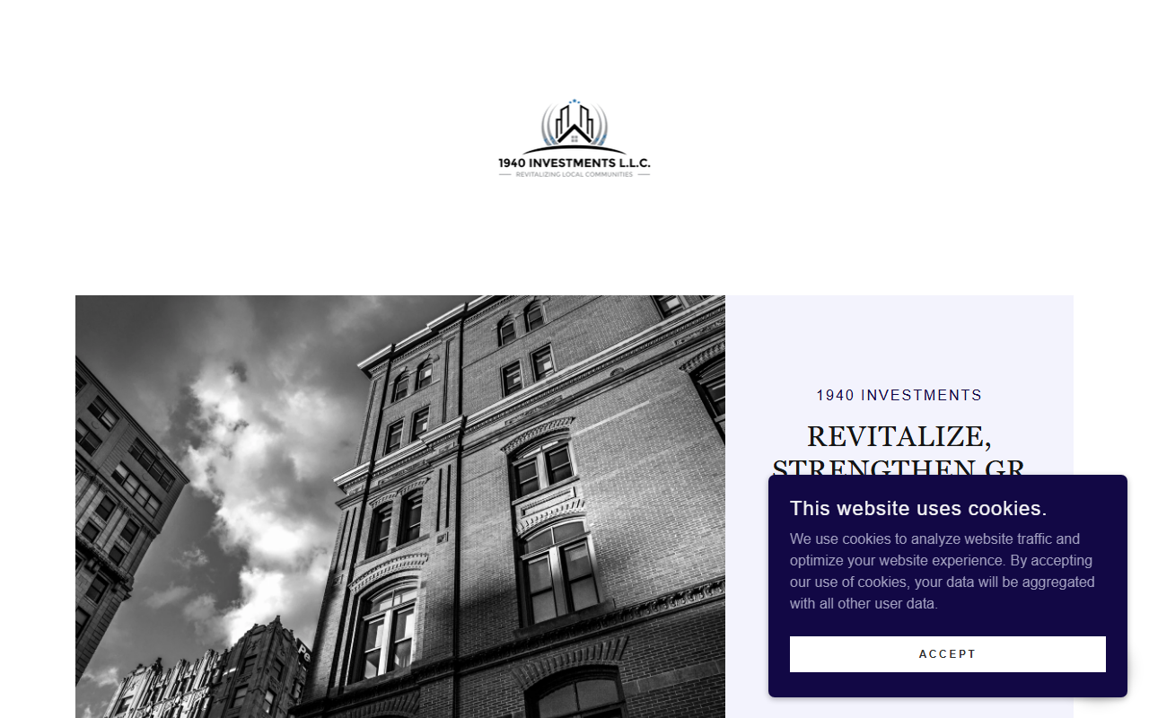 1940investments.com screenshot