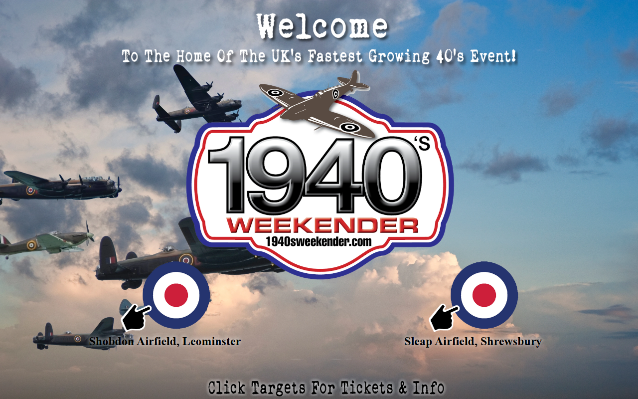 1940sweekender.com screenshot